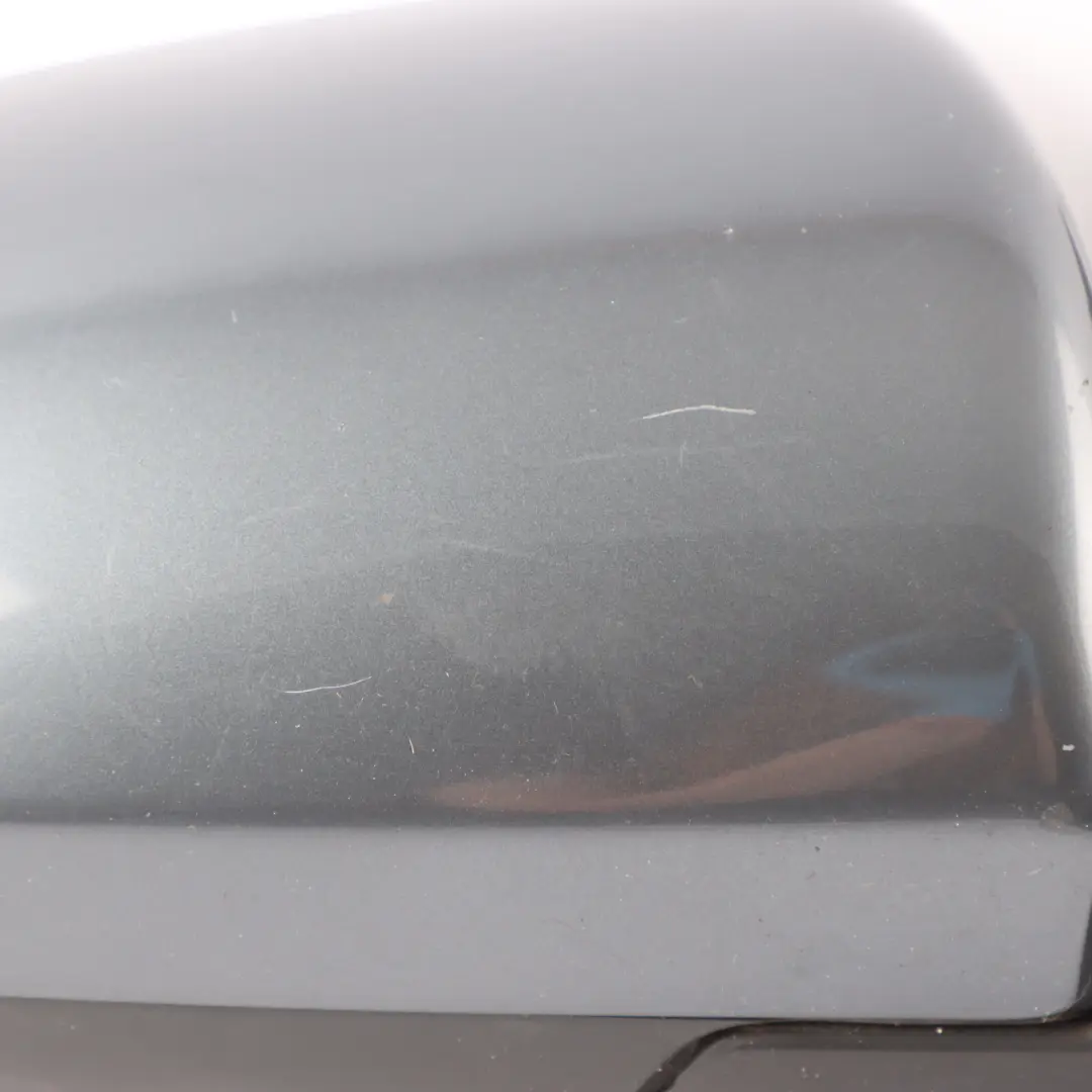 Audi A4 B7 Door Wing Mirror Right O/S Outside Dolphin Grey Metallic - X7Z - SKU RHD-8E2858532AA-DGM - Part number 8E2858532AA