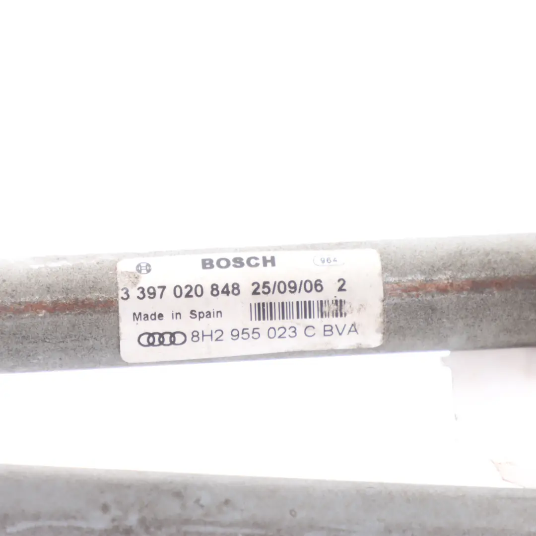 Windscreen Wiper Motor Linkage Mechanism Assembly 8H2955023C to Audi A4 B7 with Part number 8H2955603A Audi A4 B7 Windscreen Wiper Motor Linkage Mechanism Assembly 8H2955023C - SKU RHD-8H2955603A - Part number 8H2955603A