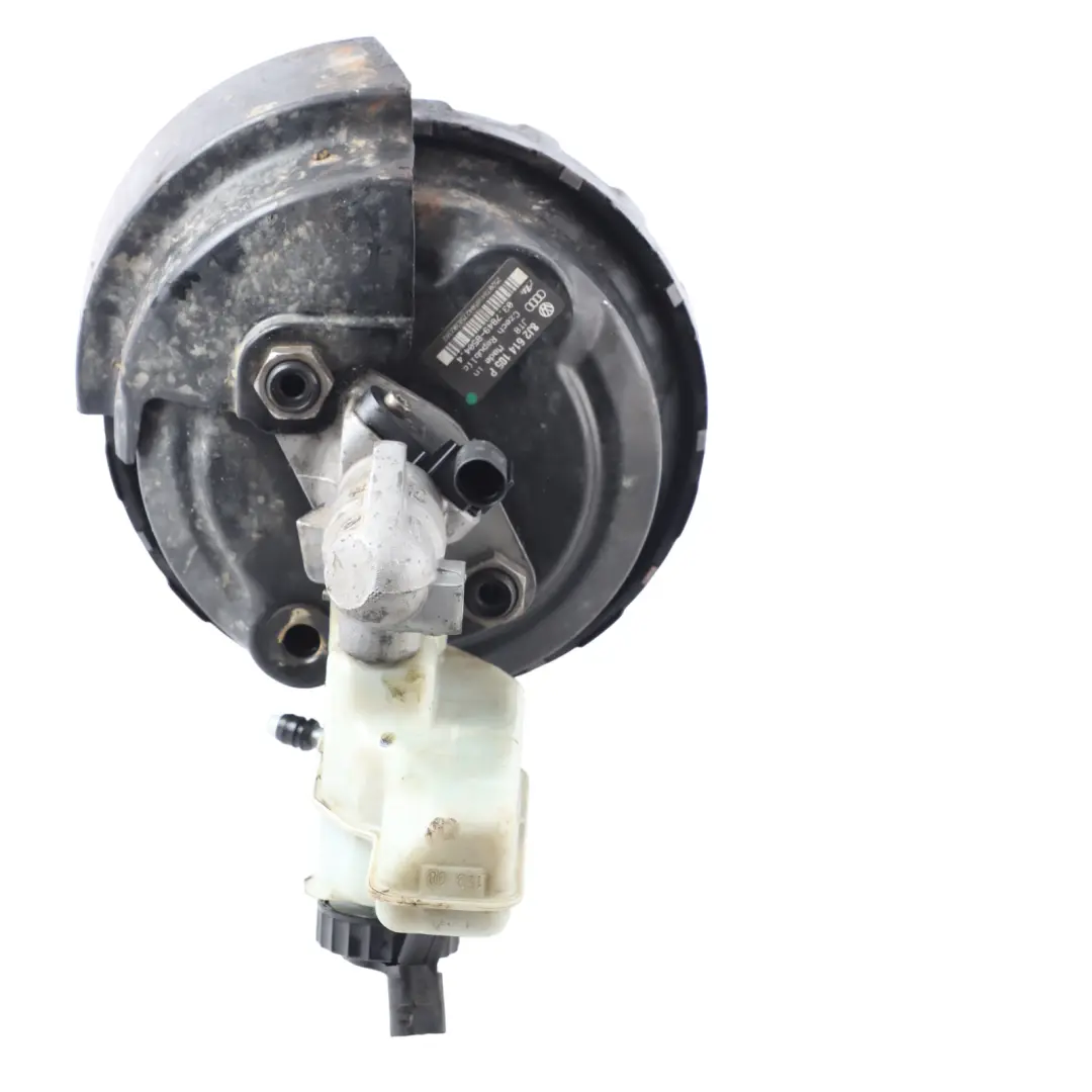 Cylinder Brake Booster Servo Reservoir to Audi TT 8J 2.0 TFSI Master with Part number 8J2614105P Audi TT 8J 2.0 TFSI Master Cylinder Brake Booster Servo Reservoir - SKU RHD-8J2614105P - Part number 8J2614105P