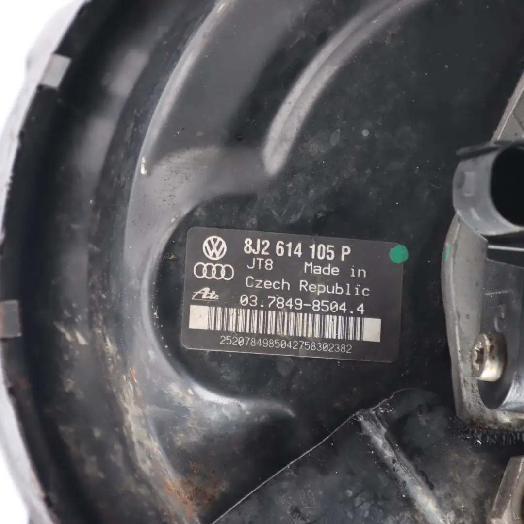 Cylinder Brake Booster Servo Reservoir to Audi TT 8J 2.0 TFSI Master with Part number 8J2614105P Audi TT 8J 2.0 TFSI Master Cylinder Brake Booster Servo Reservoir - SKU RHD-8J2614105P - Part number 8J2614105P