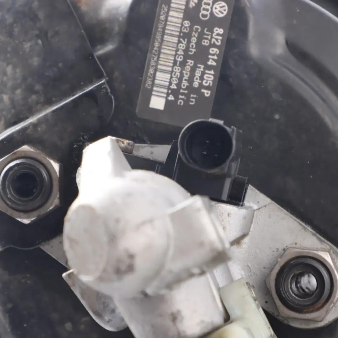 Cylinder Brake Booster Servo Reservoir to Audi TT 8J 2.0 TFSI Master with Part number 8J2614105P Audi TT 8J 2.0 TFSI Master Cylinder Brake Booster Servo Reservoir - SKU RHD-8J2614105P - Part number 8J2614105P
