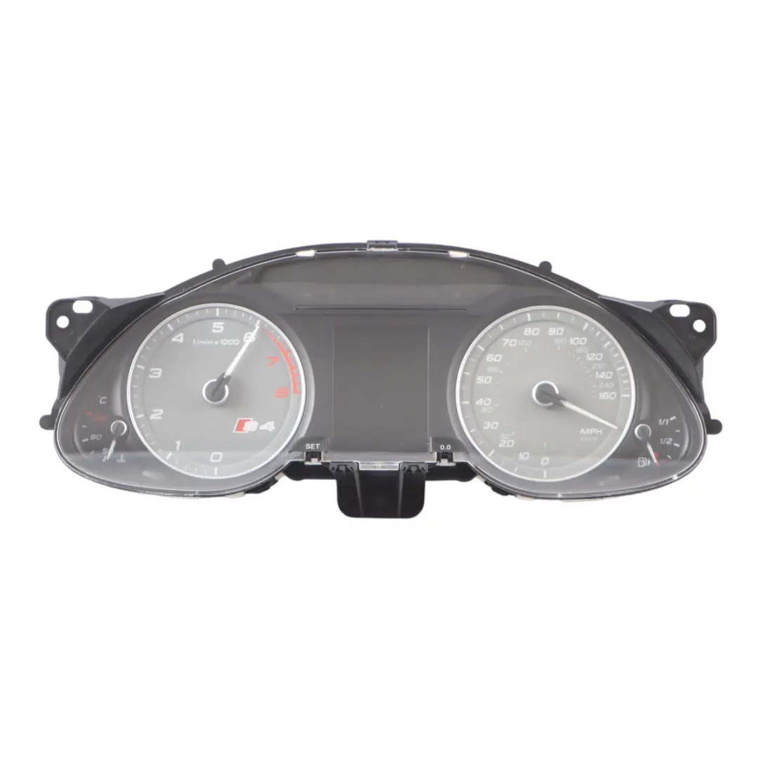 Instrument Cluster Speedometer Clocks Automatic to Audi S4 B8 3.0 TFSI with Part number 8K0920982K Audi S4 B8 3.0 TFSI Instrument Cluster Speedometer Clocks Automatic - SKU RHD-8K0920982K - Part number 8K0920982K