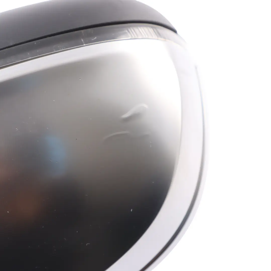 Audi A4 B8 Door Right O/S Mirror Wing Electric Aluminium Mat - SKU RHD-8K2857410AF-ALU1 - Part number 8K2857410AF