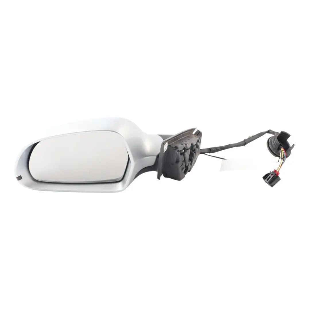 Door Wing Mirror Left N/S Outside Ice Silver Metallic X7W to Audi A3 8P with Part number 8P2858531EB Audi A3 8P Door Wing Mirror Left N/S Outside Ice Silver Metallic X7W - SKU RHD-8P2858531EB-ICS - Part number 8P2858531EB