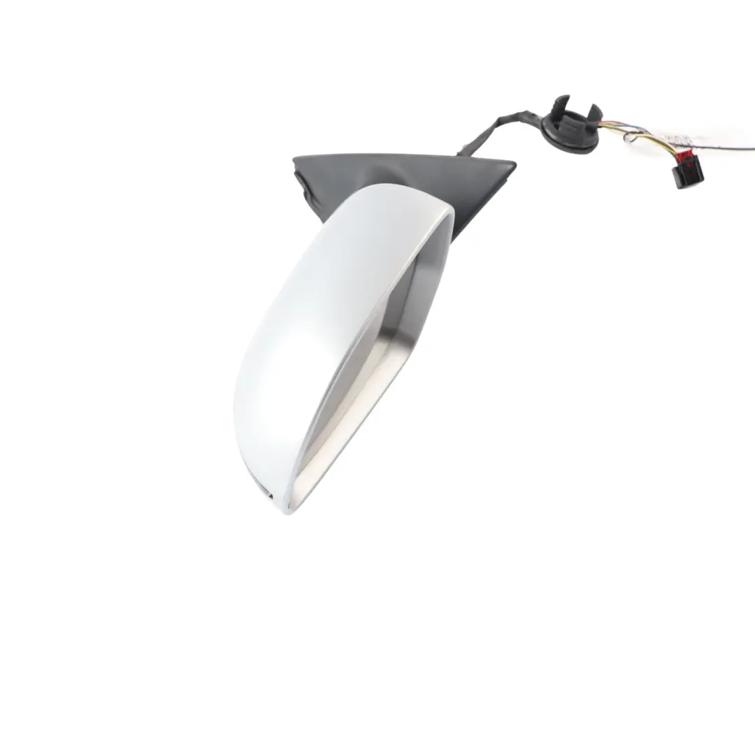 Audi A3 8P Door Wing Mirror Left N/S Outside Ice Silver Metallic X7W - SKU RHD-8P2858531EB-ICS - Part number 8P2858531EB