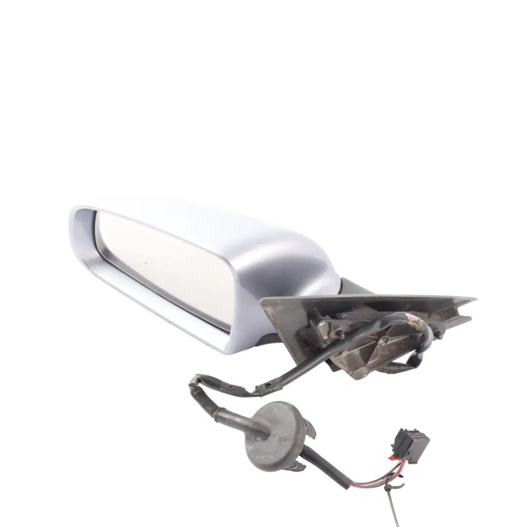 Door Wing Mirror View Left N/S Akoya Silver Metallic - Y7H to Audi A3 8P with Part number 8P2858531K Audi A3 8P Door Wing Mirror View Left N/S Akoya Silver Metallic - Y7H - SKU RHD-8P2858531K-ASI - Part number 8P2858531K