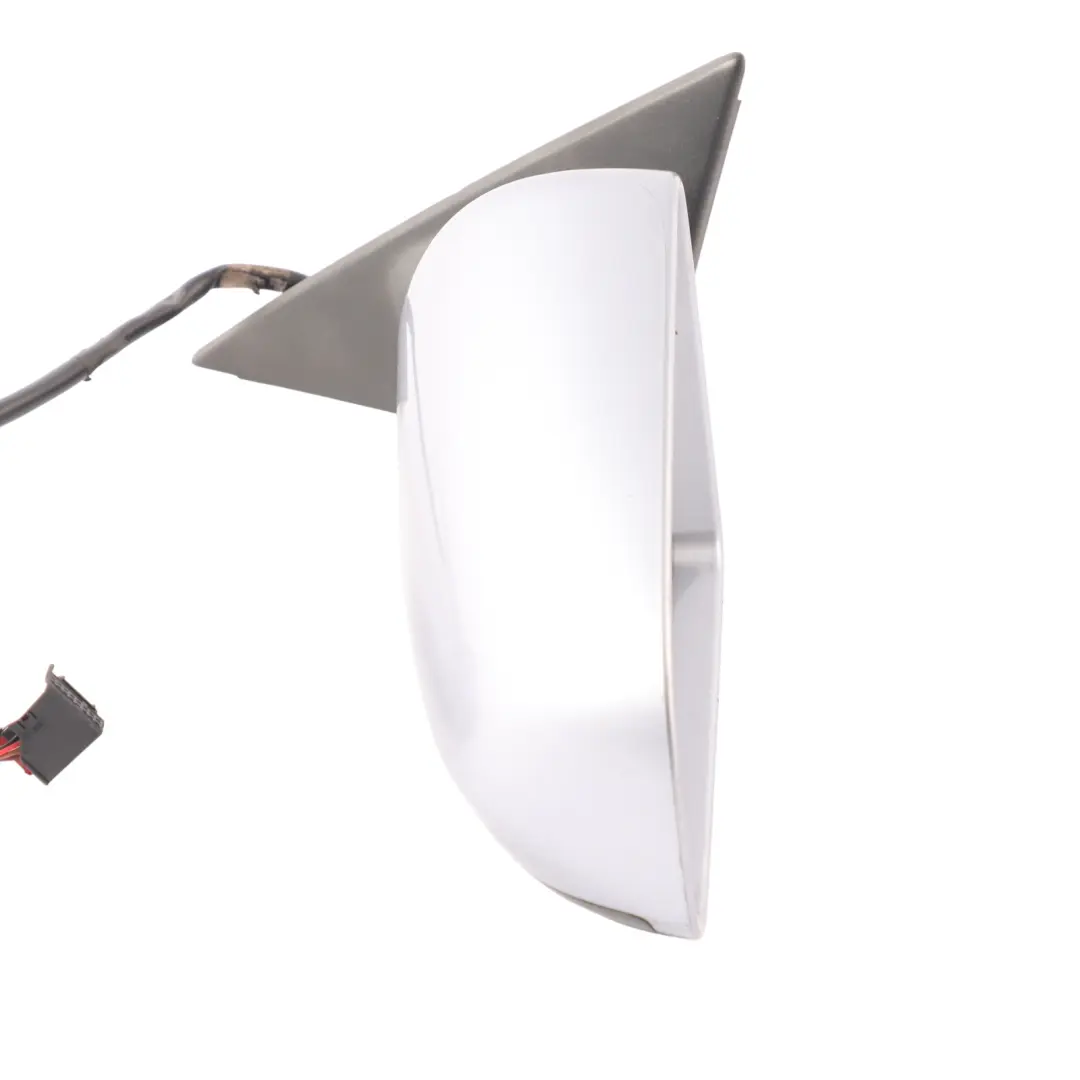 Door Wing Mirror View Left N/S Akoya Silver Metallic - Y7H to Audi A3 8P with Part number 8P2858531K Audi A3 8P Door Wing Mirror View Left N/S Akoya Silver Metallic - Y7H - SKU RHD-8P2858531K-ASI - Part number 8P2858531K