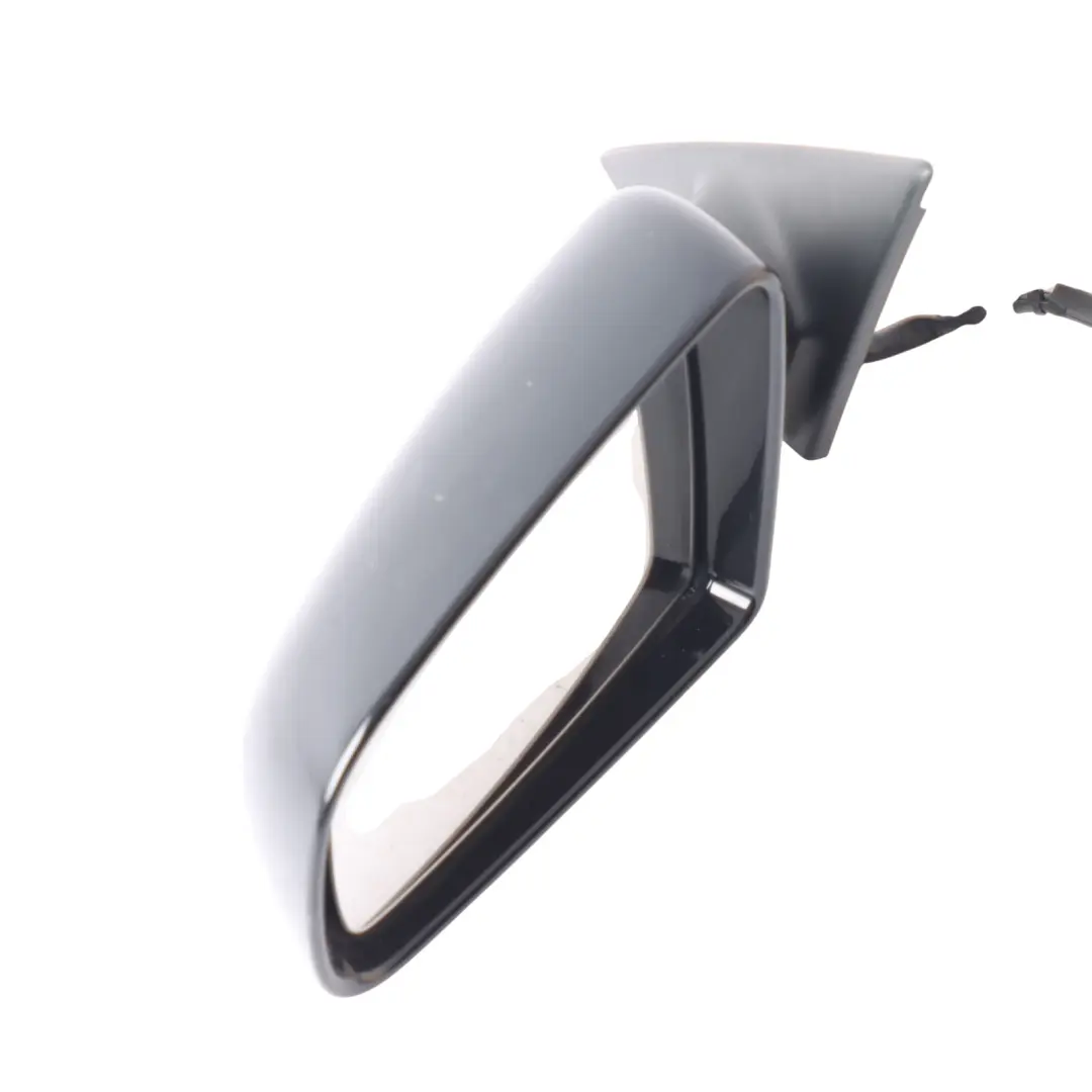 Audi A3 8P Door Wing Mirror View Left N/S Brilliant Black Metallic - Y9B - SKU RHD-8P2858531K-BBL - Part number 8P2858531K
