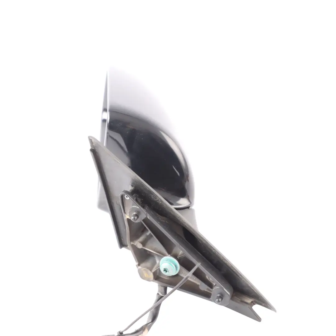 Audi A3 8P Door Wing Mirror View Left N/S Brilliant Black Metallic - Y9B - SKU RHD-8P2858531K-BBL - Part number 8P2858531K