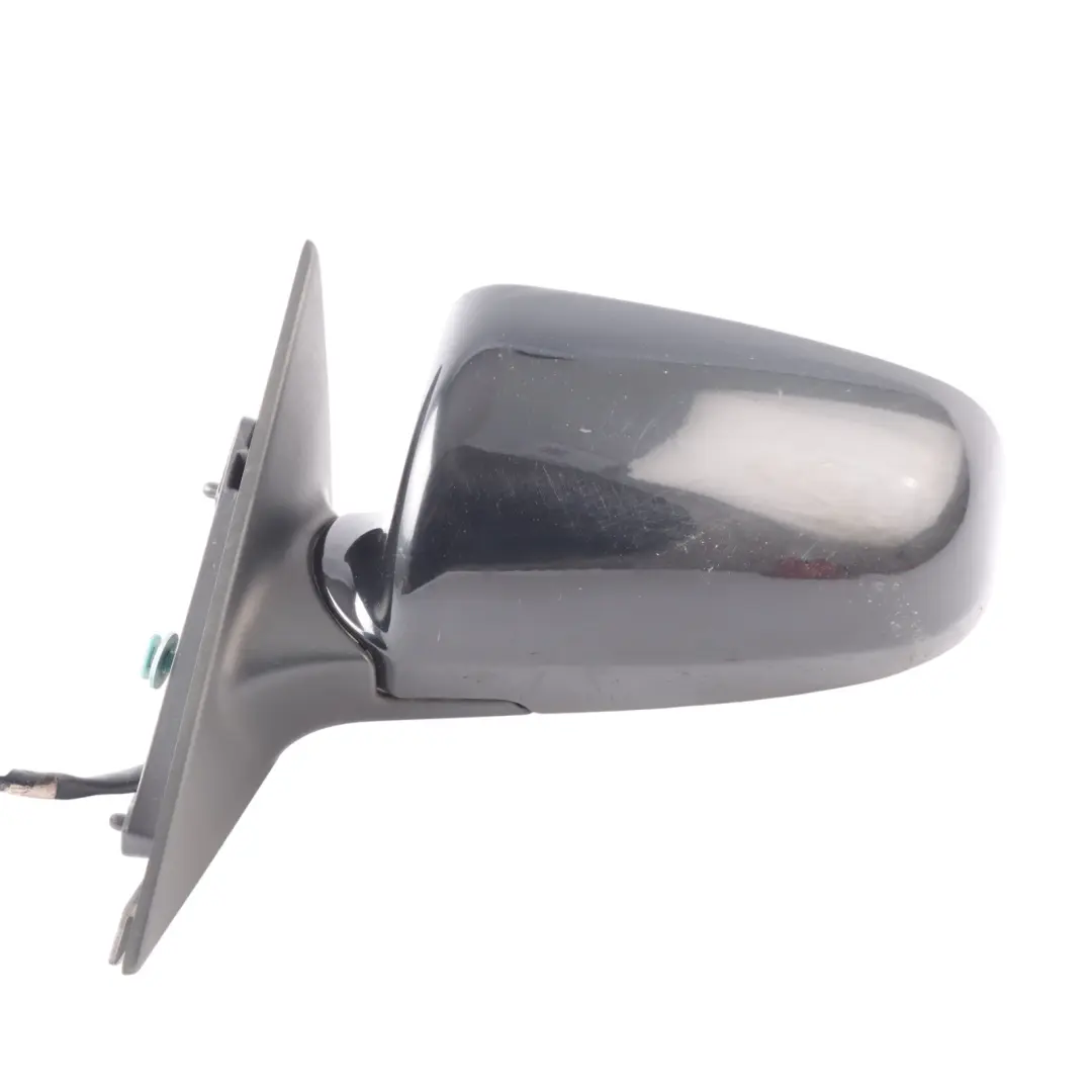 Audi A3 8P Door Wing Mirror View Left N/S Brilliant Black Metallic - Y9B - SKU RHD-8P2858531K-BBL - Part number 8P2858531K