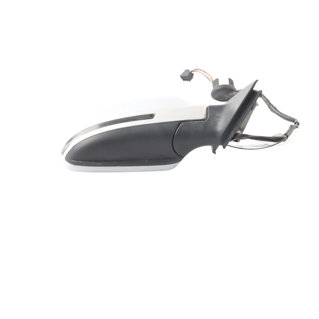 Audi A3 8P Wing Mirror Door Right O/S Outside Ice Silver Metallic - X7W - SKU RHD-8P2858532EB-ICS - Part number 8P2858532EB