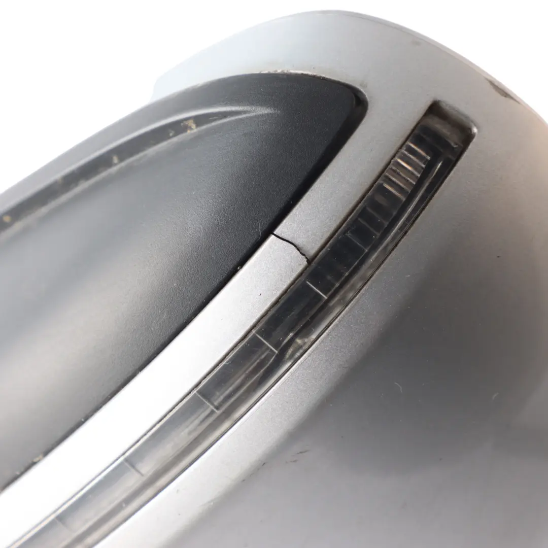 Audi A3 8P Wing Mirror Door Right O/S Outside Ice Silver Metallic - X7W - SKU RHD-8P2858532EB-ICS - Part number 8P2858532EB