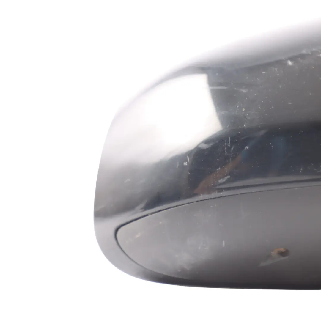 Audi A3 8P Mirror Wing Right O/S Door Brilliant Black Metallic Y9B - SKU RHD-8P2858532K-BBL - Part number 8P2858532K