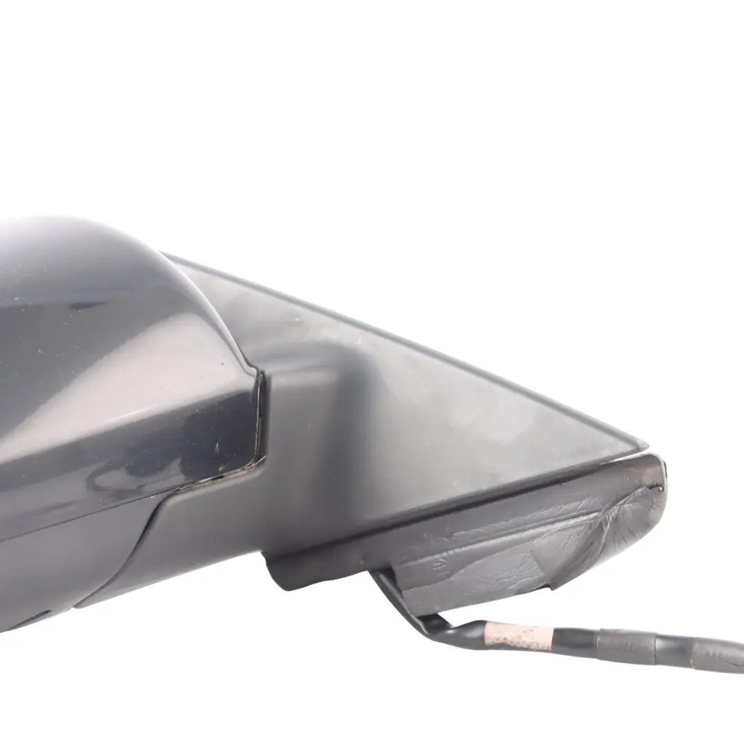 Audi A3 8P Mirror Wing Right O/S Door Brilliant Black Metallic Y9B - SKU RHD-8P2858532K-BBL - Part number 8P2858532K