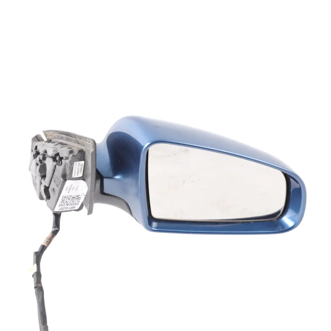 Mirror Wing Right O/S Door Outer View Mauritiusblau Perleffekt - Z5C to Audi A3 8P with Part number 8P2858532K Audi A3 8P Mirror Wing Right O/S Door Outer View Mauritiusblau Perleffekt - Z5C - SKU RHD-8P2858532K-MAU - Part number 8P2858532K