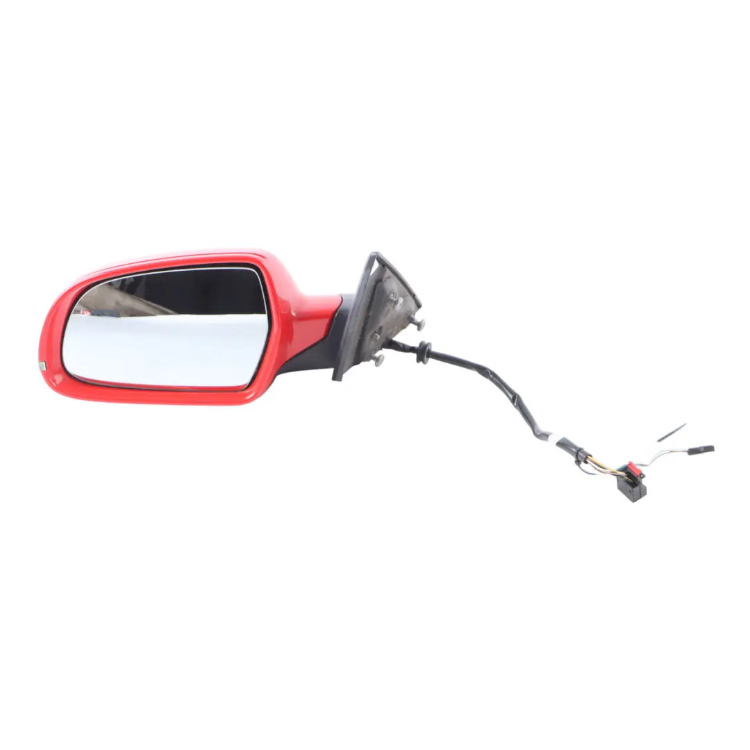 Front Mirror Wing Door Electric Left N/S Misano Red Pearl - Z3M to Audi A5 8T with Part number 8T2857409AF Audi A5 8T Front Mirror Wing Door Electric Left N/S Misano Red Pearl - Z3M - SKU RHD-8T2857409AF-MRE - Part number 8T2857409AF