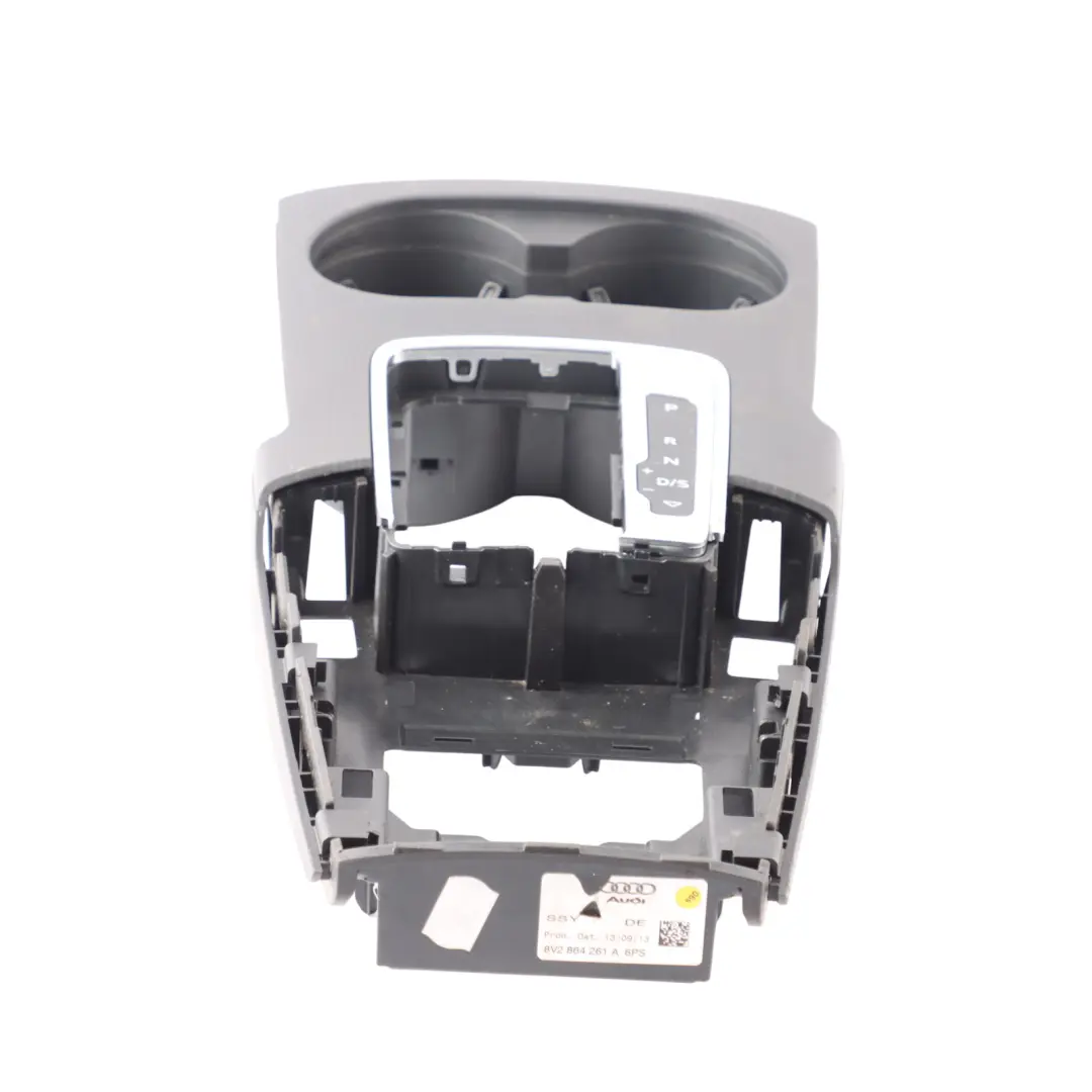 Media Sat Nav Controller Center Console Trim Cup Holder Automatic to Audi A3 8V with Part number 8V0919614BJ Audi A3 8V Media Sat Nav Controller Center Console Trim Cup Holder Automatic - SKU RHD-8V0919614BJ-2 - Part number 8V0919614BJ