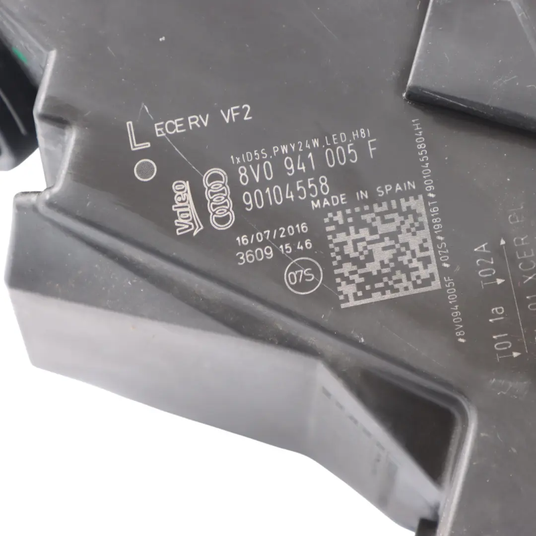 Audi A3 8V Xenon Headlight Headlamp Passenger Side Front Left N/S 8V0941005F - SKU RHD-8V0941043F - Part number 8V0941043F