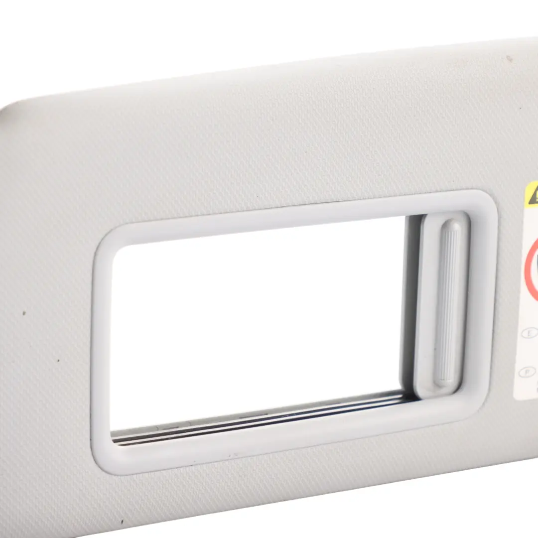 Sun Visor Iluminated Mirror Left N/S Side Moon Silver to Audi A3 S3 8V with Part number 8V2857551B Audi A3 S3 8V Sun Visor Iluminated Mirror Left N/S Side Moon Silver - SKU RHD-8V2857551B - Part number 8V2857551B