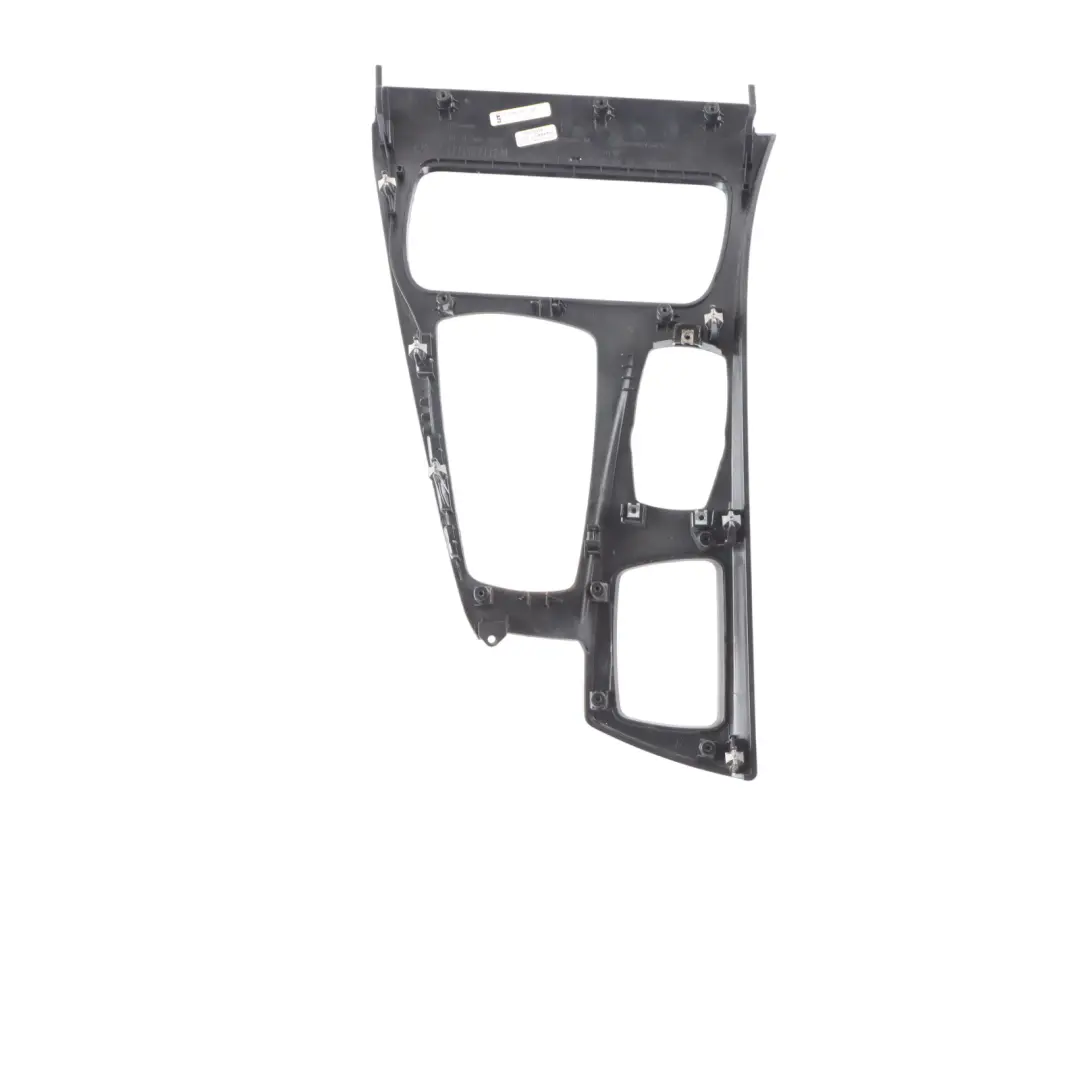 Center Console Cover BMW F10 F11 Trim Panel Frame Black to with Part number 9206375 Center Console Cover BMW F10 F11 Trim Panel Frame Black - SKU RHD-9206375-1 - Part number 9206375