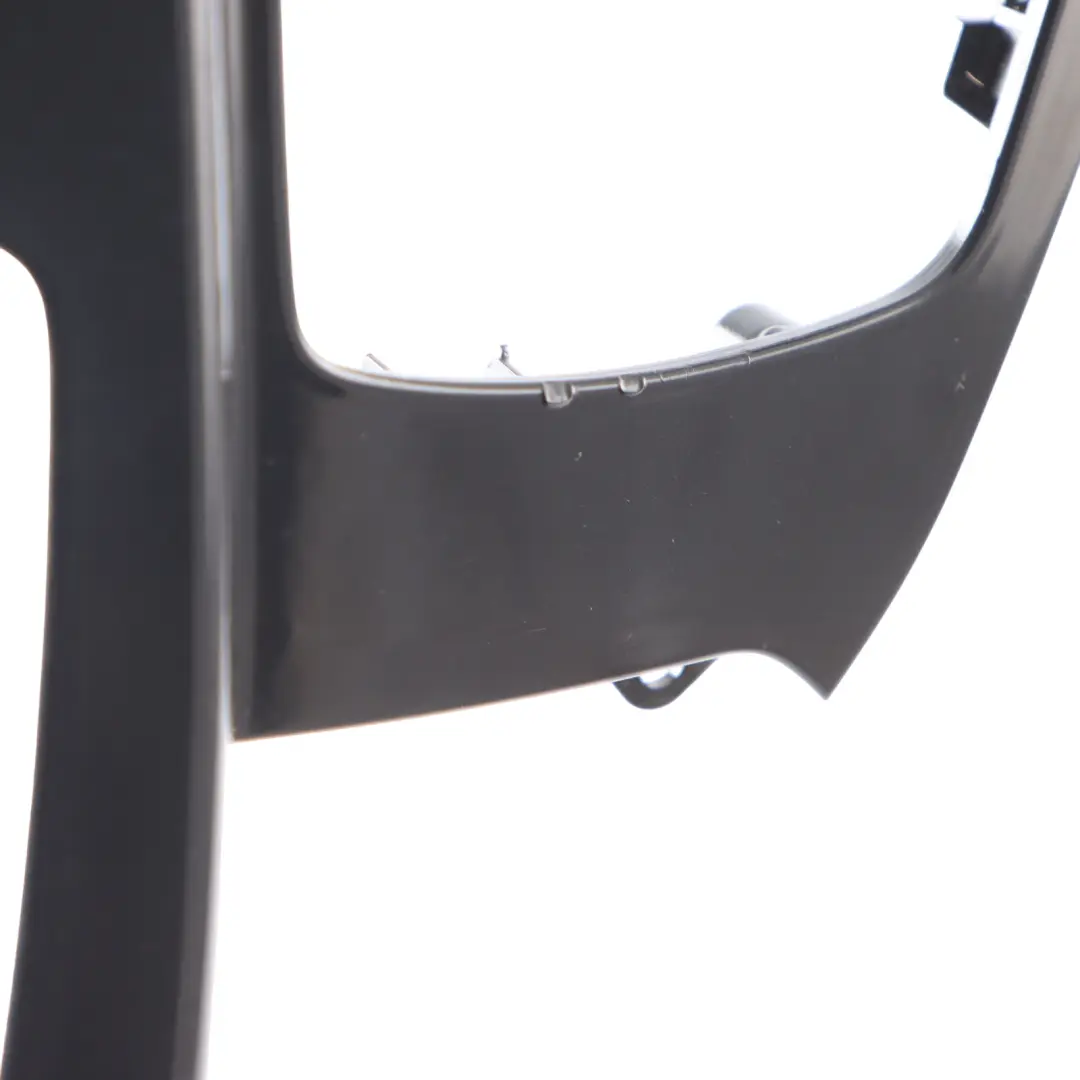 BMW F10 F11 Center Console Cover Trim Panel Frame Black - SKU RHD-9206375 - Part number 9206375