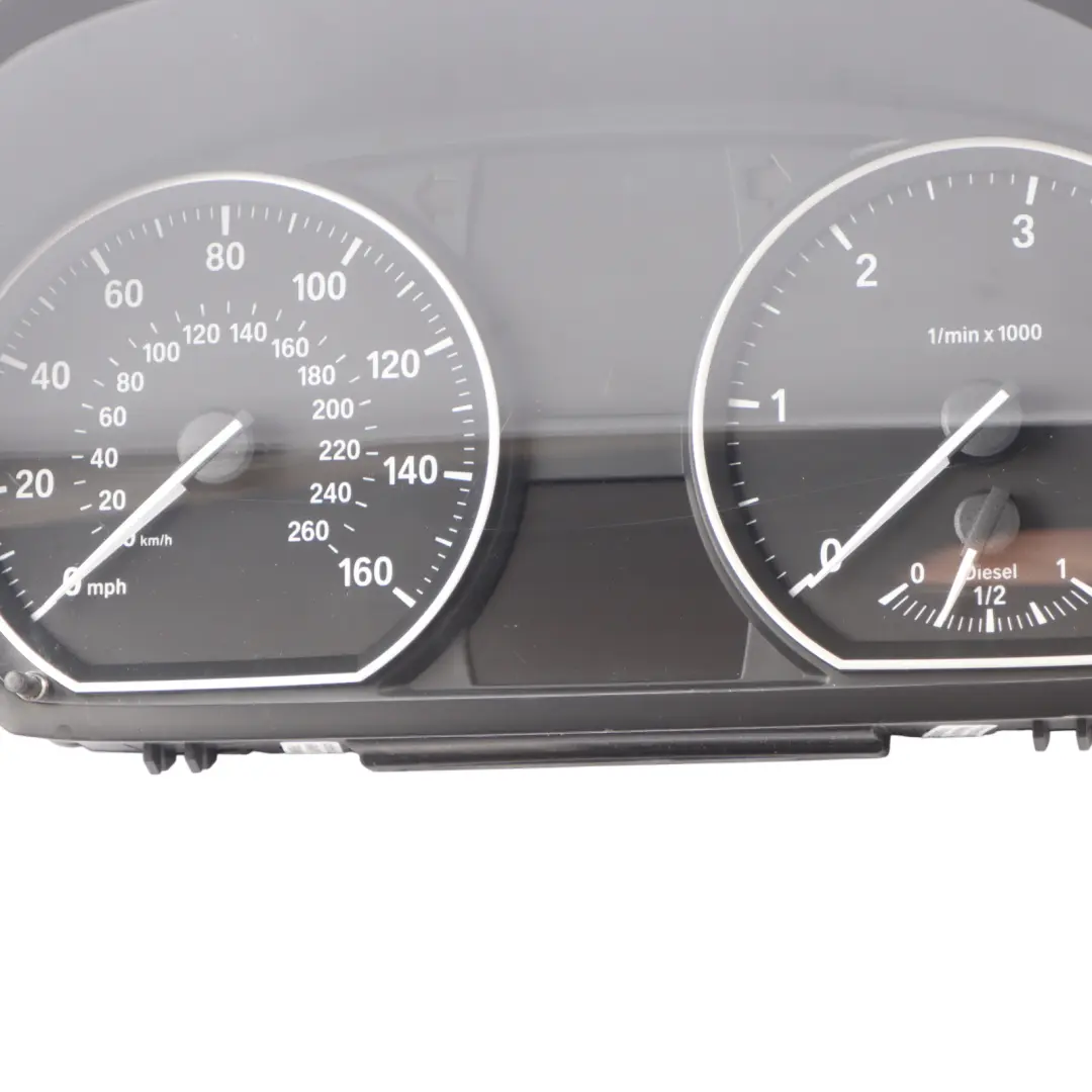 N47S Diesel Instrument Cluster Speedo Clocks MPH Manual to BMW E82 E88 E87 with Part number 9242337 BMW E82 E88 E87 N47S Diesel Instrument Cluster Speedo Clocks MPH Manual - SKU RHD-9242337 - Part number 9242337