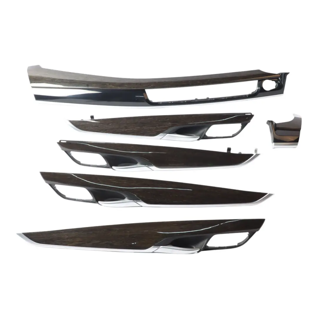 Dashboard Dash Trim Panel Strips Set Oak Wood Anthracite to BMW X5 F15 with Part number 9287687 BMW X5 F15 Dashboard Dash Trim Panel Strips Set Oak Wood Anthracite - SKU RHD-9287687-1 - Part number 9287687