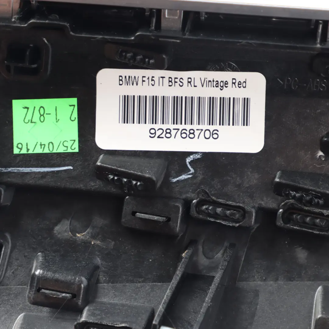 Dashboard Dash Trim Panel Strips Set Oak Wood Anthracite to BMW X5 F15 with Part number 9287687 BMW X5 F15 Dashboard Dash Trim Panel Strips Set Oak Wood Anthracite - SKU RHD-9287687-1 - Part number 9287687