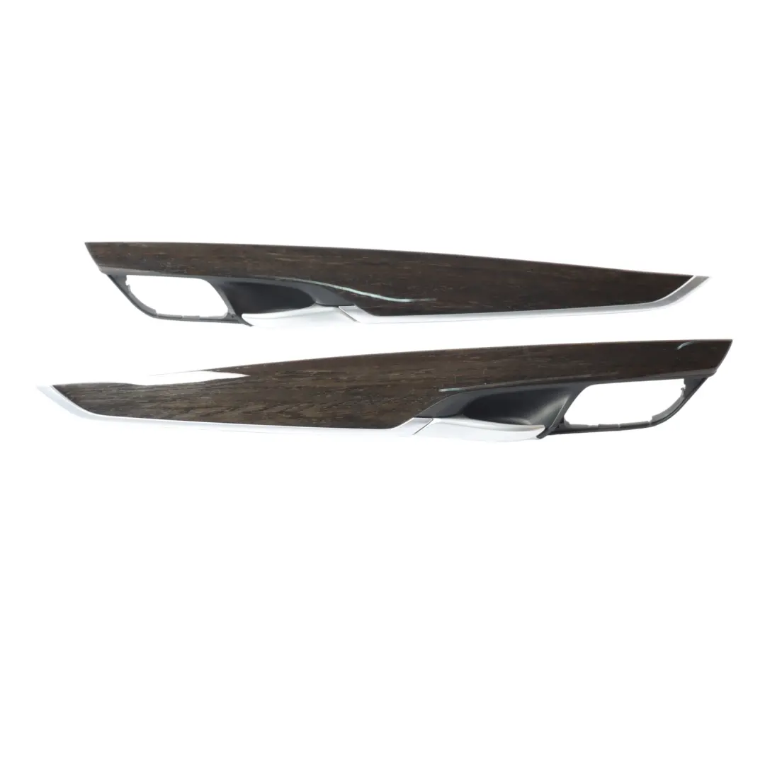 BMW X5 F15 Dashboard Dash Trim Panel Strips Set Oak Wood Anthracite - SKU RHD-9287687-1 - Part number 9287687