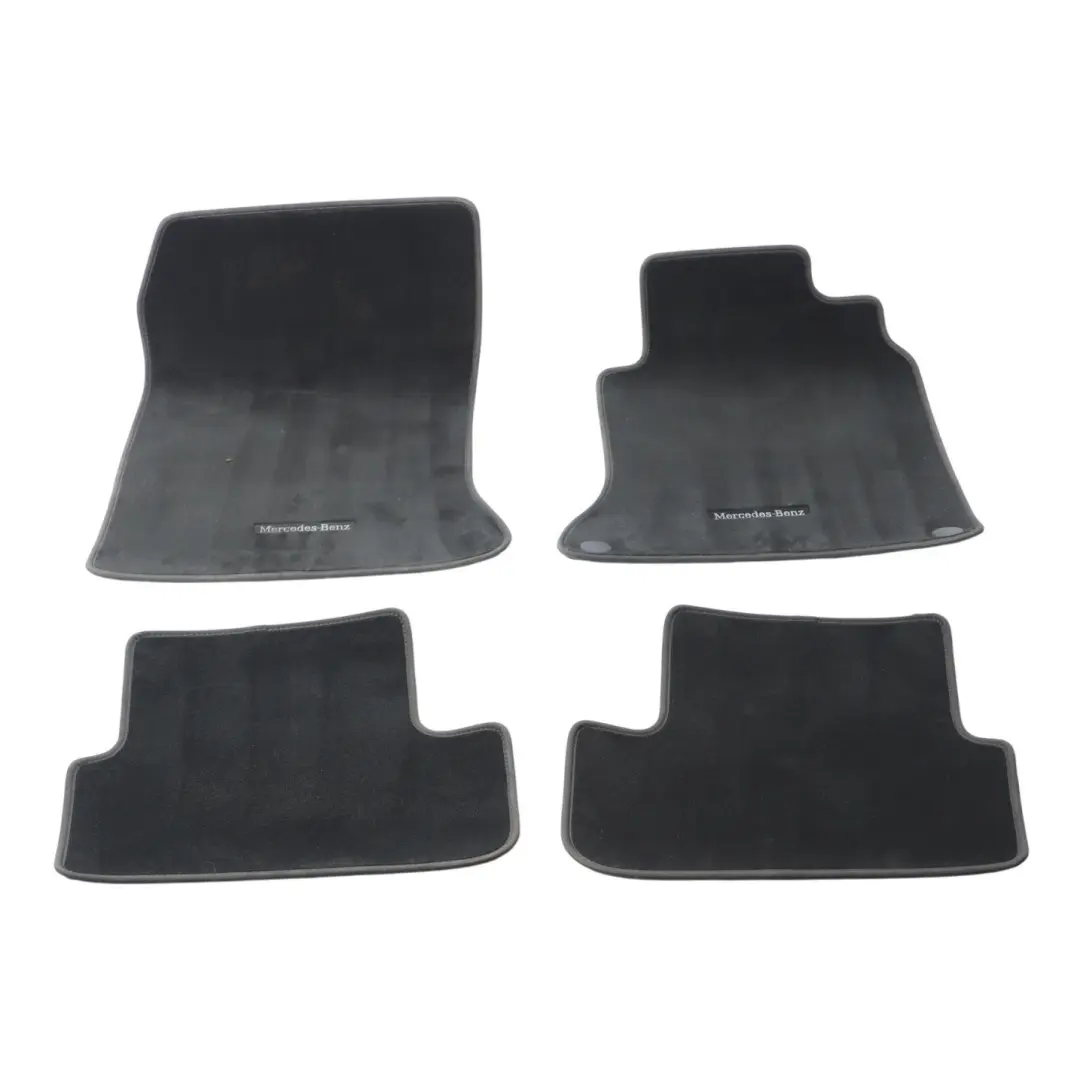 Floor Mats Set Interior Front Rear Floor Covers to Mercedes W176 with Part number A1176804900 Mercedes W176 Floor Mats Set Interior Front Rear Floor Covers - SKU RHD-A1176804900 - Part number A1176804900