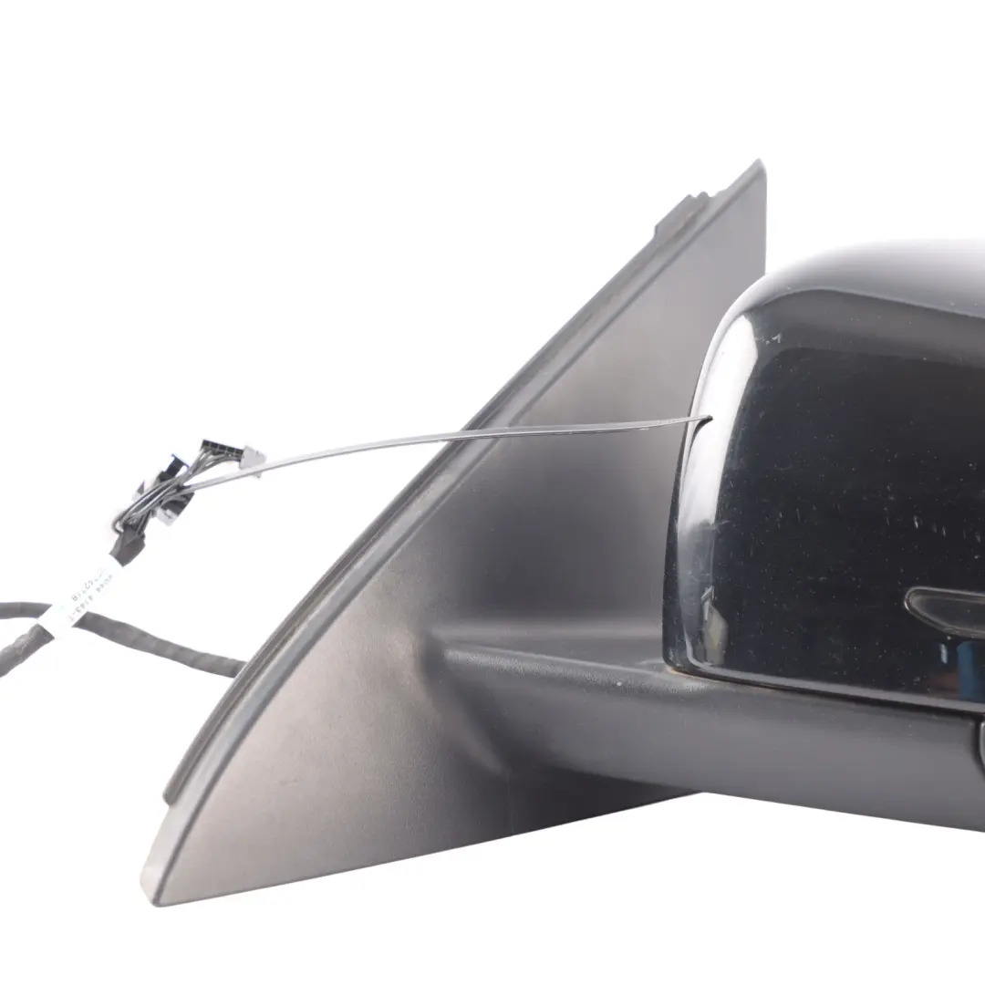 Wing Mirror Door Left N/S Power Fold Kosmos Black - 191 to Mercedes X156 with Part number A1568103300 Mercedes X156 Wing Mirror Door Left N/S Power Fold Kosmos Black - 191 - SKU RHD-A1568103300-KB - Part number A1568103300