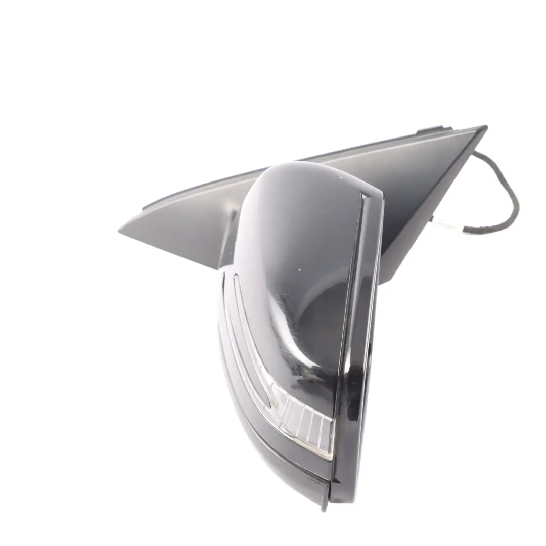 Mercedes X156 Wing Mirror Door Left N/S Power Fold Kosmos Black - 191 - SKU RHD-A1568103300-KB - Part number A1568103300