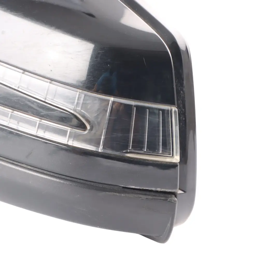 Mercedes X156 Wing Mirror Door Left N/S Power Fold Kosmos Black - 191 - SKU RHD-A1568103300-KB - Part number A1568103300