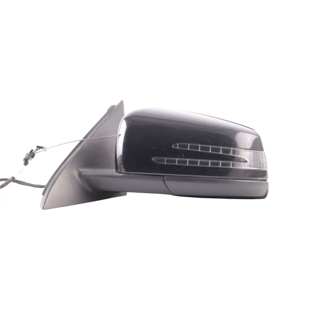 Wing Mirror Door Left N/S Power Fold Kosmos Black - 191 to Mercedes X156 with Part number A1568103300 Mercedes X156 Wing Mirror Door Left N/S Power Fold Kosmos Black - 191 - SKU RHD-A1568103300-KB - Part number A1568103300