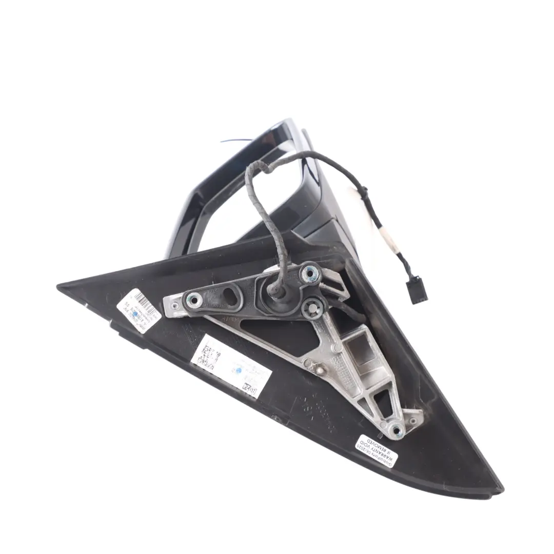 Mercedes W176 Door Wing Mirror Outside Power Fold Right O/S Kosmos Black - 191 - SKU RHD-A1768100200-KB - Part number A1768100200