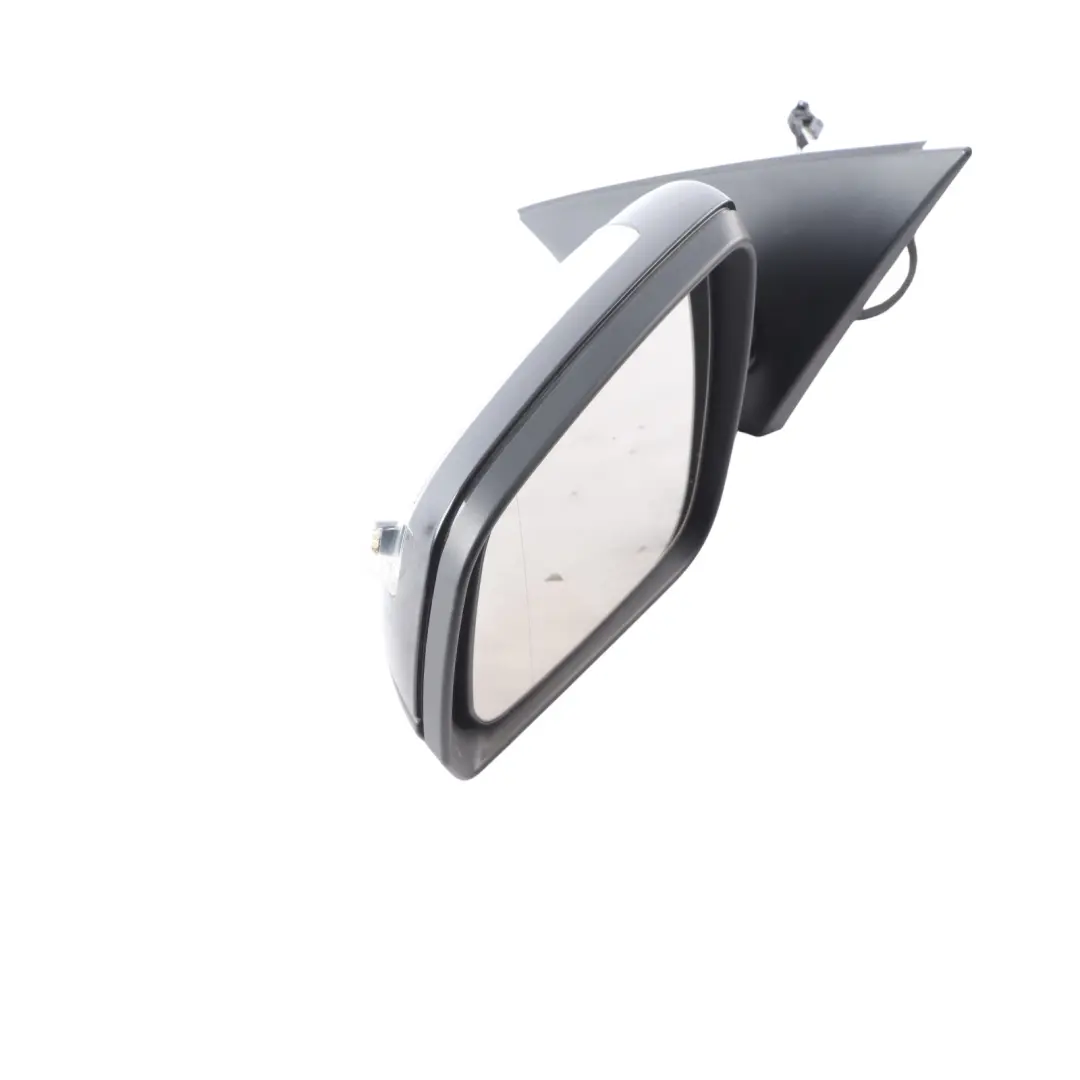 Mercedes W204 Power Fold Auto Dip Left Wing Door Mirror Obsidian Black - 197 - SKU RHD-A2048100376-OB - Part number A2048100376