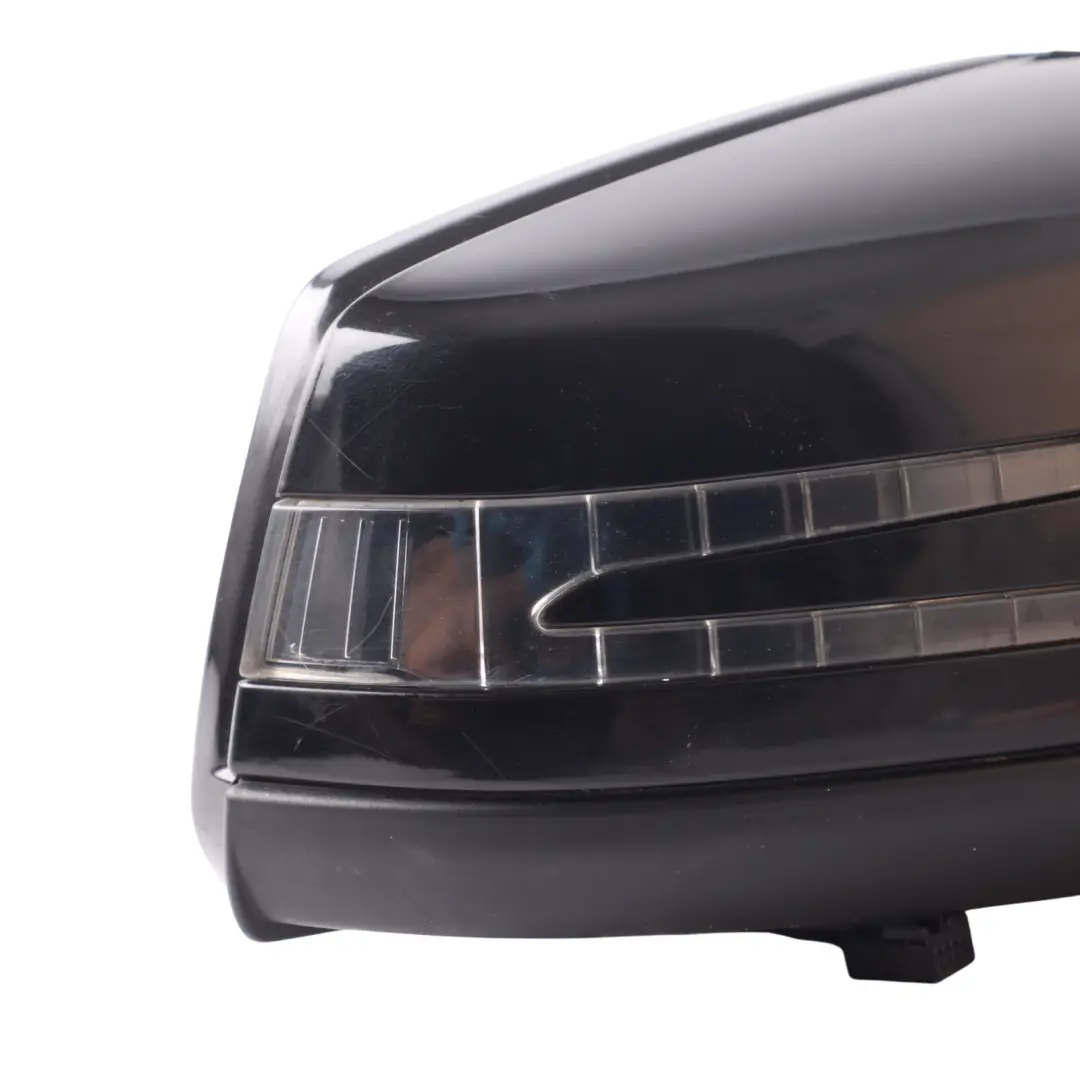  Wing Mirror Mercedes W204 Exterior Mirror Door Right O/S Obsidian Black - 197 - SKU rhd-A2048101876-OB - Part number A2048101876