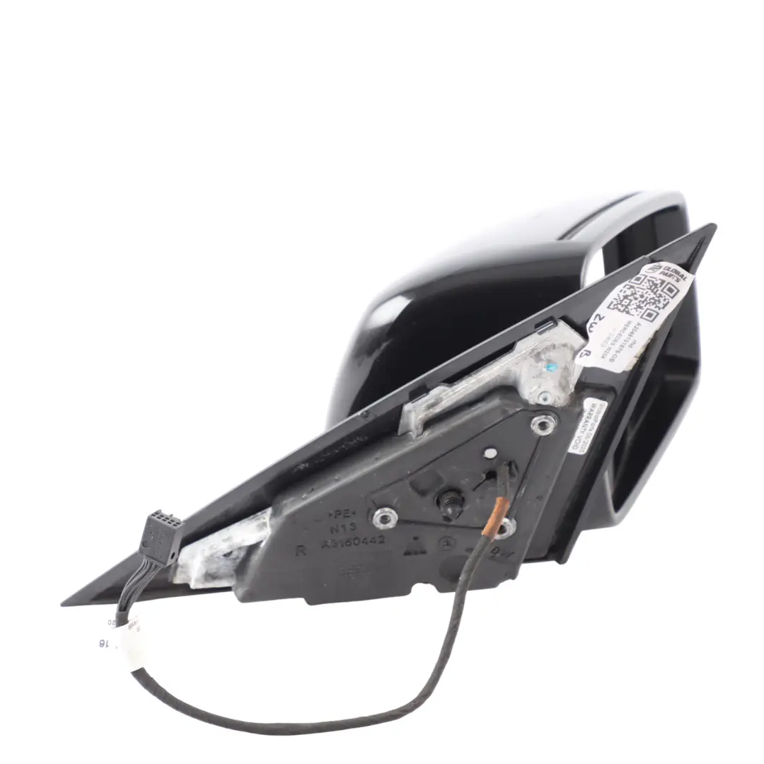  Wing Mirror Mercedes W204 Exterior Mirror Door Right O/S Obsidian Black - 197 - SKU rhd-A2048101876-OB - Part number A2048101876