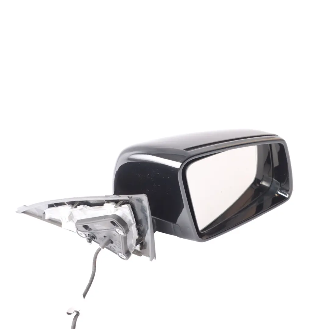 Mercedes C204 Coupe Door Wing Mirror Right O/S Obsidian Black Metallic - 197 - SKU RHD-A2048102276-OB - Part number A2048102276