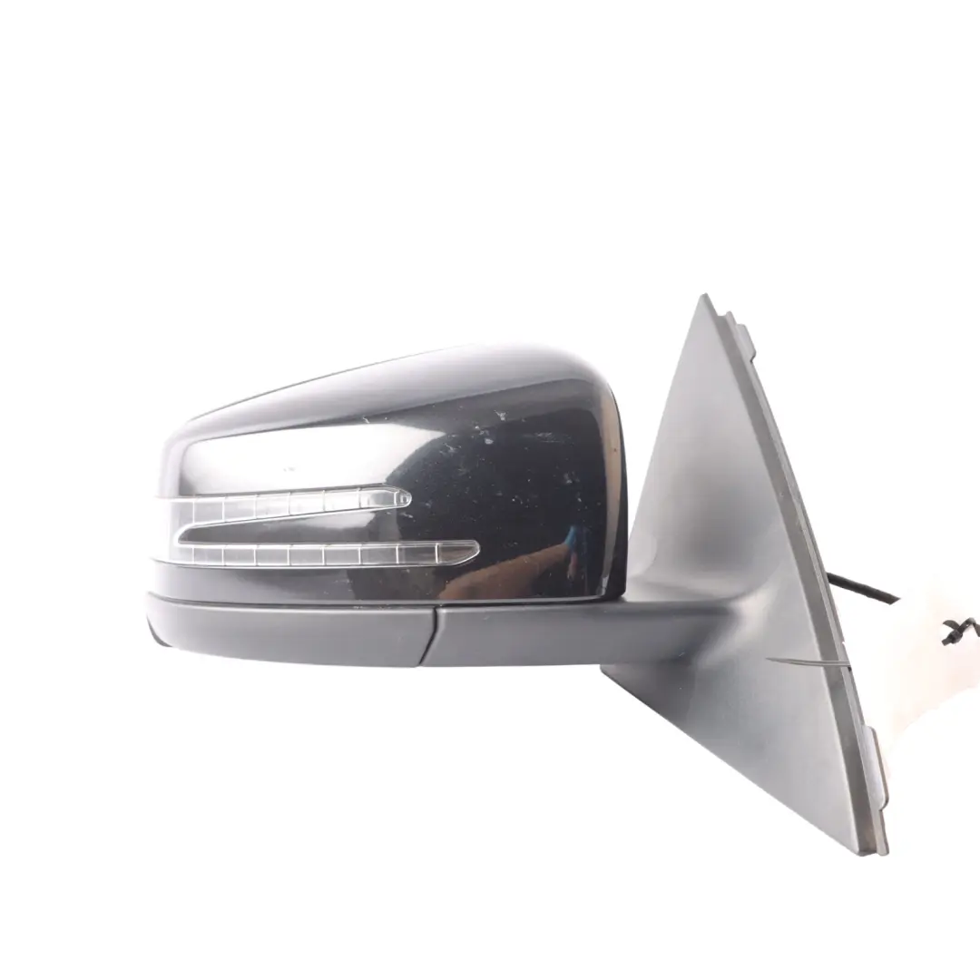 Door Wing Mirror Right O/S Obsidian Black Metallic - 197 to Mercedes C204 Coupe with Part number A2048102276 Mercedes C204 Coupe Door Wing Mirror Right O/S Obsidian Black Metallic - 197 - SKU RHD-A2048102276-OB - Part number A2048102276