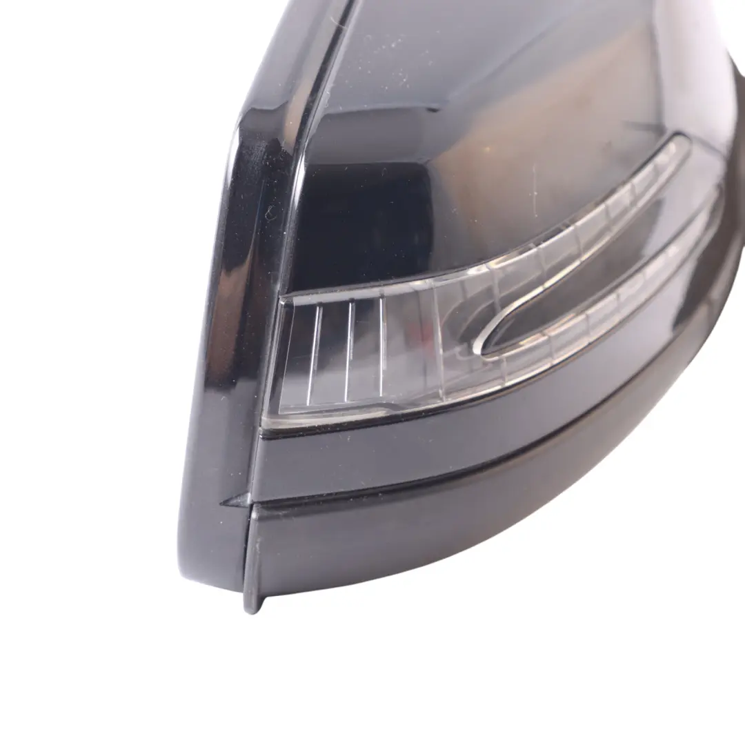 Mercedes C204 Coupe Door Wing Mirror Right O/S Obsidian Black Metallic - 197 - SKU RHD-A2048102276-OB - Part number A2048102276
