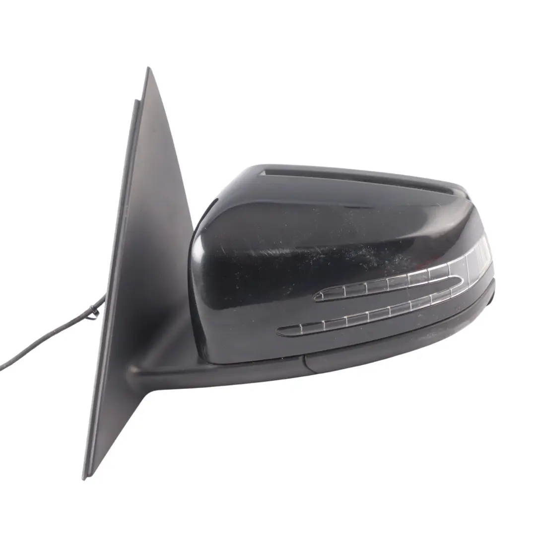 Wing Mirror Door Left N/S Auto Dip Obsidian Black - 197 to Mercedes W204 with Part number A2048102976 Mercedes W204 Wing Mirror Door Left N/S Auto Dip Obsidian Black - 197 - SKU rhd-A2048102976-OB - Part number A2048102976