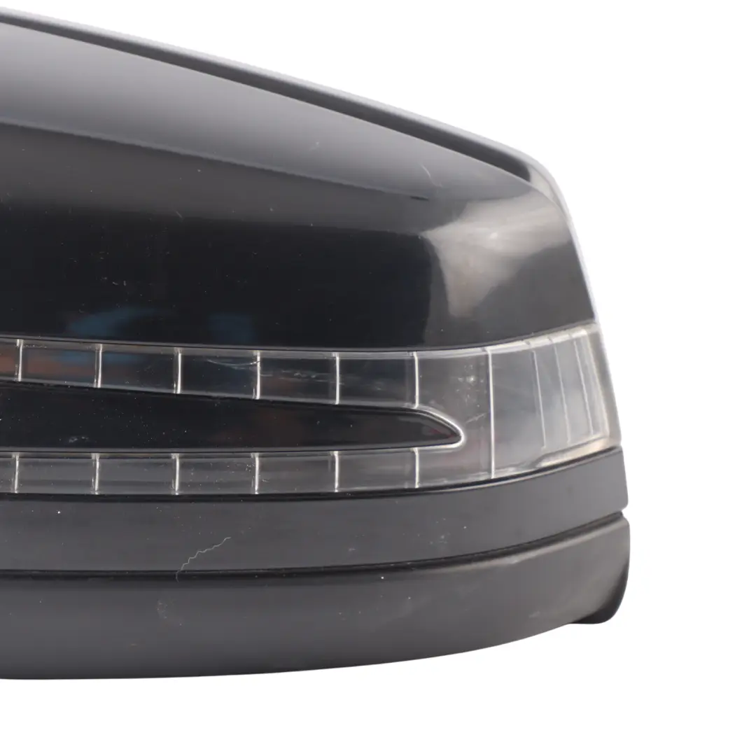 Wing Mirror Door Left N/S Auto Dip Obsidian Black - 197 to Mercedes W204 with Part number A2048102976 Mercedes W204 Wing Mirror Door Left N/S Auto Dip Obsidian Black - 197 - SKU rhd-A2048102976-OB - Part number A2048102976