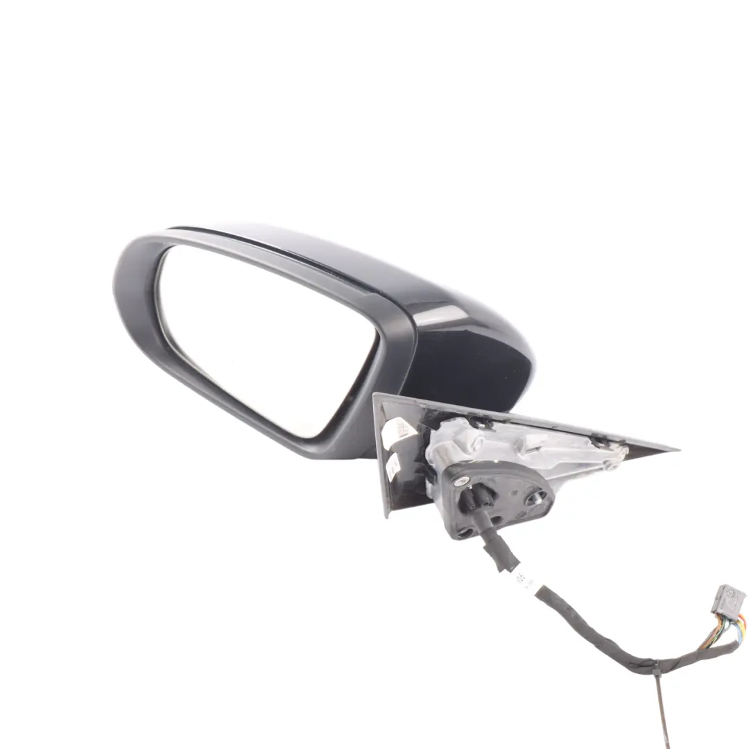 Mercedes W205 Wing Mirror Door Left N/S Outside Obsidian Black Metallic - 197 - SKU RHD-A2058102502-OB - Part number A2058102502