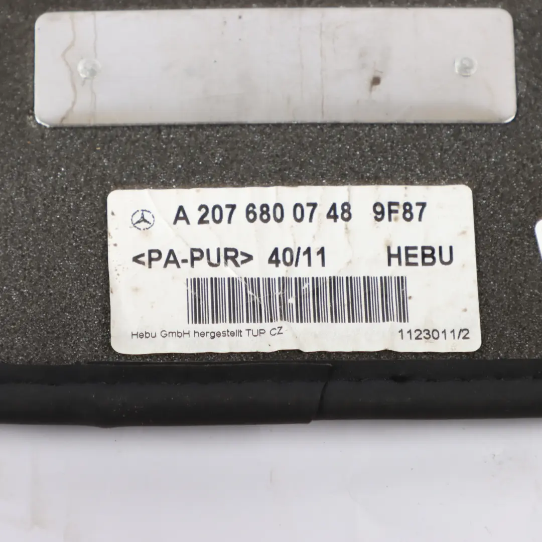 W207 Floor Mat Set Interior Front Rear Covering Mats Black to Mercedes with Part number A2076800748 Mercedes W207 Floor Mat Set Interior Front Rear Covering Mats Black - SKU RHD-A2076800748 - Part number A2076800748