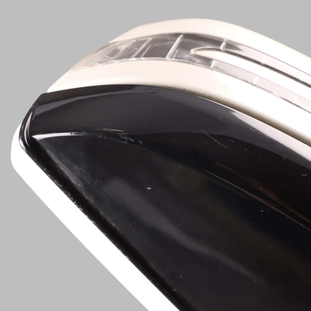 Mercedes W207 Wing Mirror Door Right O/S High Gloss Auto Dip Calcite White - 650 - SKU RHD-A2078101676-CW1 - Part number A2078101676