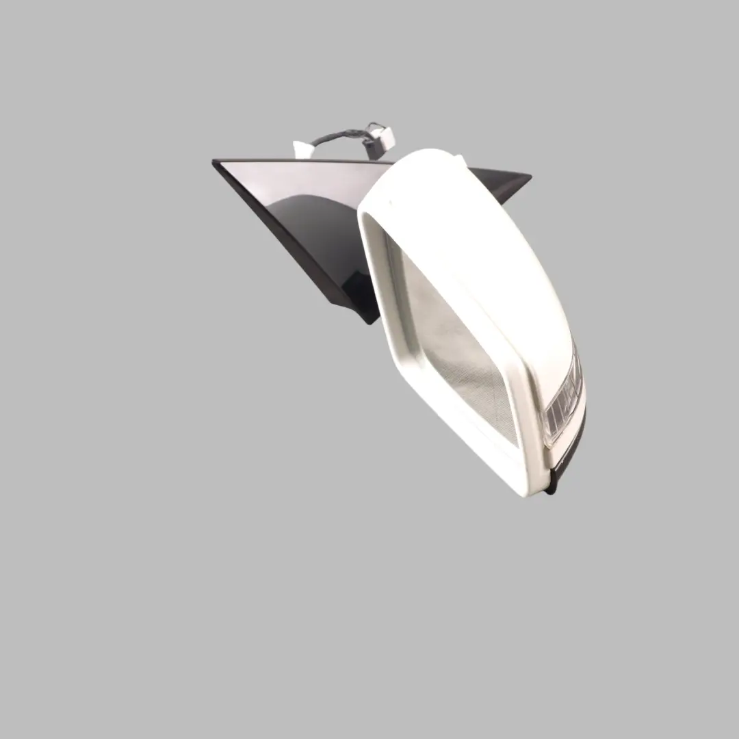 W207 Wing Mirror Door Right O/S High Gloss Auto Dip Calcite White - 650 to Mercedes with Part number A2078101676 Mercedes W207 Wing Mirror Door Right O/S High Gloss Auto Dip Calcite White - 650 - SKU RHD-A2078101676-CW1 - Part number A2078101676