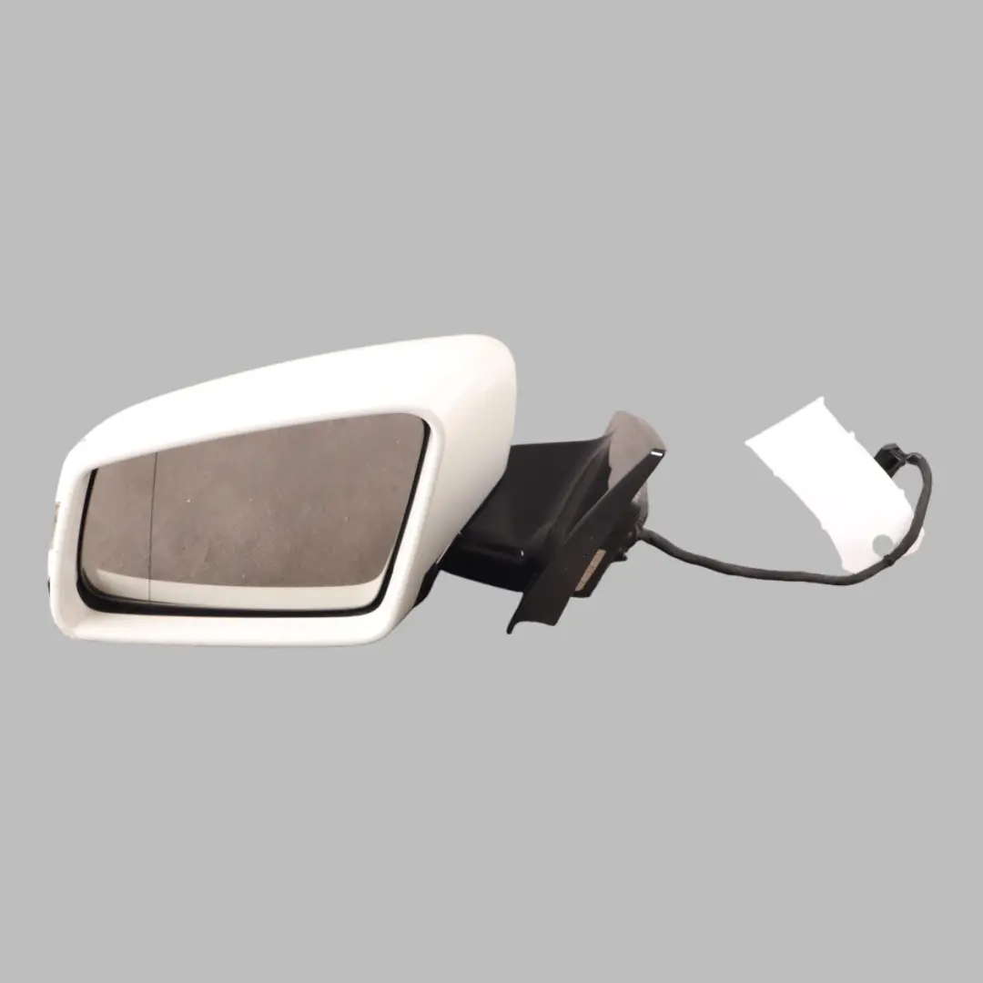 W207 Wing Mirror Door Left N/S High Gloss Auto Dip Calcite White - 650 to Mercedes with Part number A2078101976 Mercedes W207 Wing Mirror Door Left N/S High Gloss Auto Dip Calcite White - 650 - SKU RHD-A2078101976-CW1 - Part number A2078101976