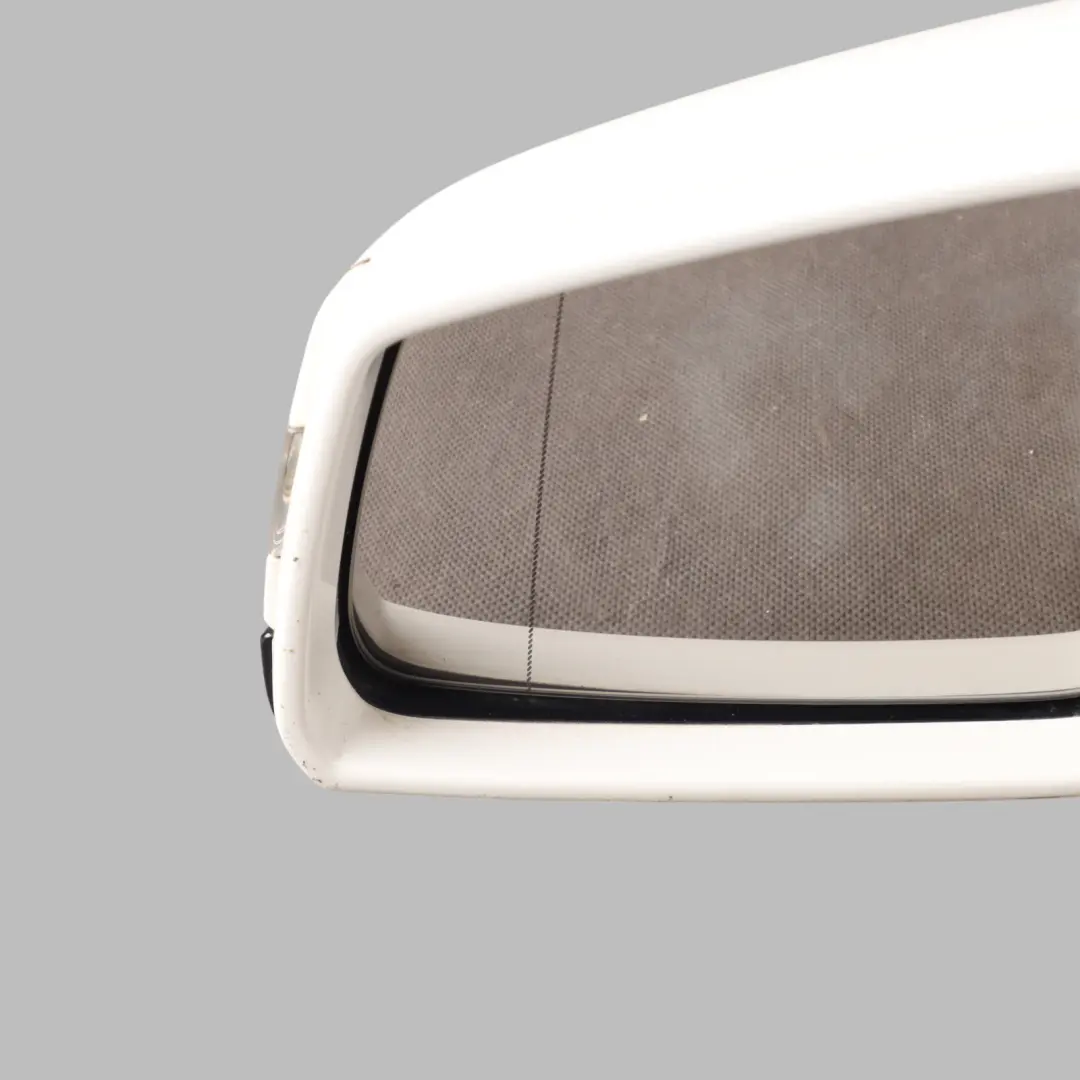 Mercedes W207 Wing Mirror Door Left N/S High Gloss Auto Dip Calcite White - 650 - SKU RHD-A2078101976-CW1 - Part number A2078101976