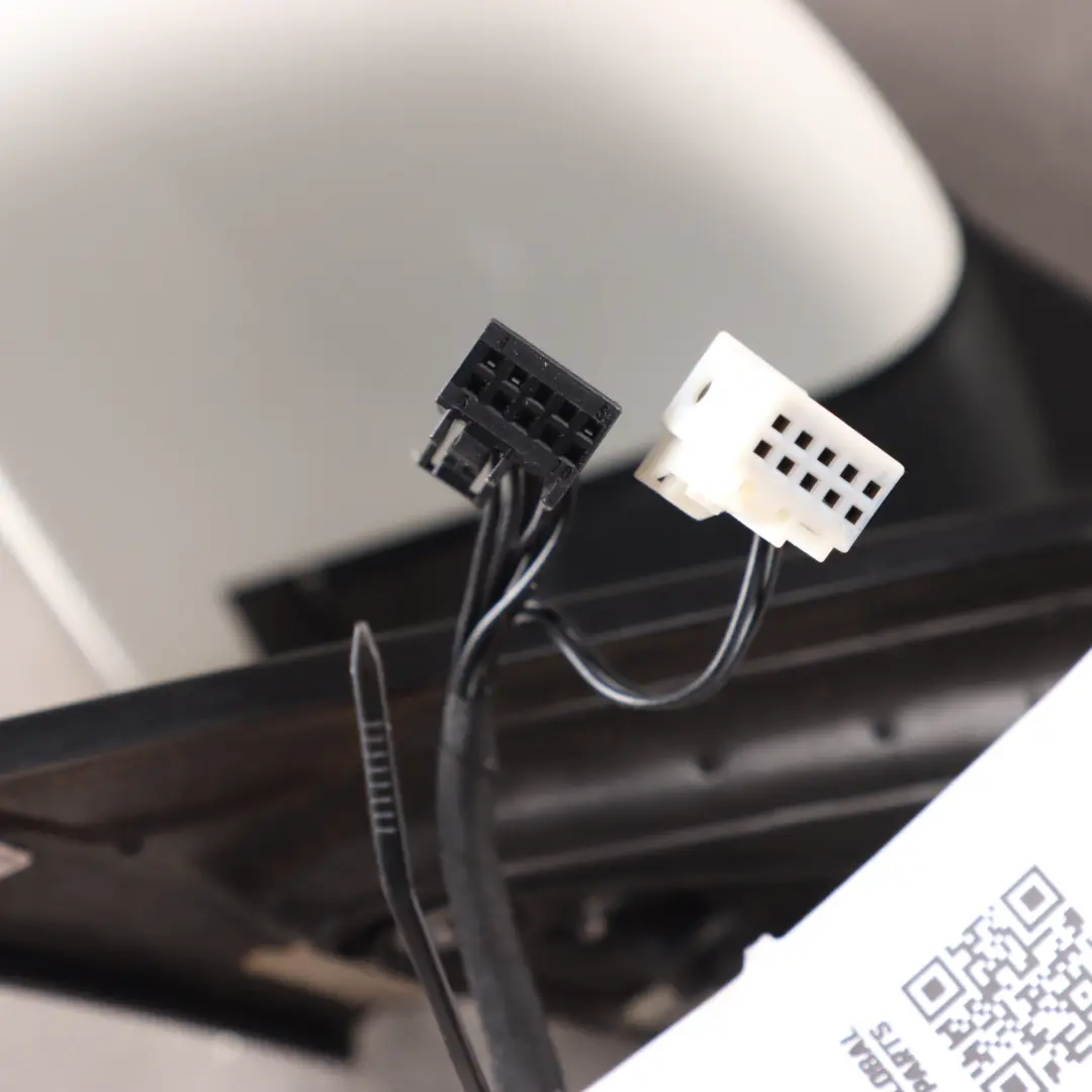 W207 Wing Mirror Door Left N/S High Gloss Auto Dip Calcite White - 650 to Mercedes with Part number A2078101976 Mercedes W207 Wing Mirror Door Left N/S High Gloss Auto Dip Calcite White - 650 - SKU RHD-A2078101976-CW1 - Part number A2078101976